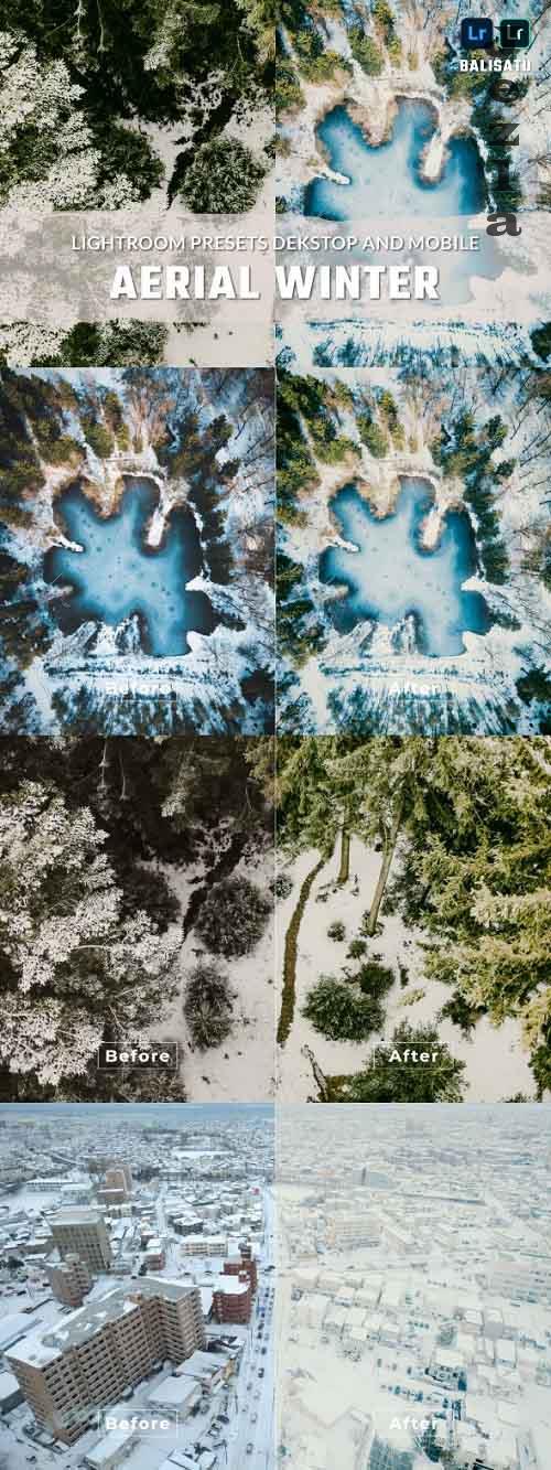 Aerial Winter Lightroom Presets - 37629789