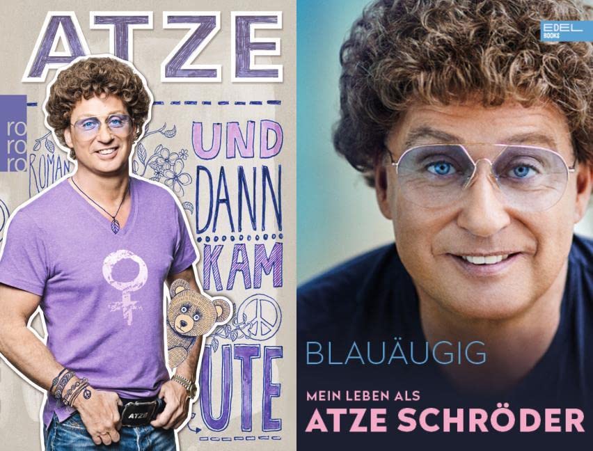 Cover: Atze Schröder  -  Blauäugig