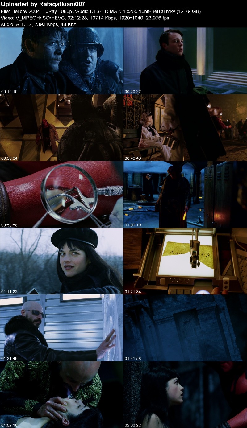 Hellboy 2004 BluRay 1080p 2Audio DTS-HD MA 5 1 x265 10bit-BeiTai Hellboy 2004 BluRay 1080p 2Audio DTS-HD MA 5 1 x265 10bit-BeiTai