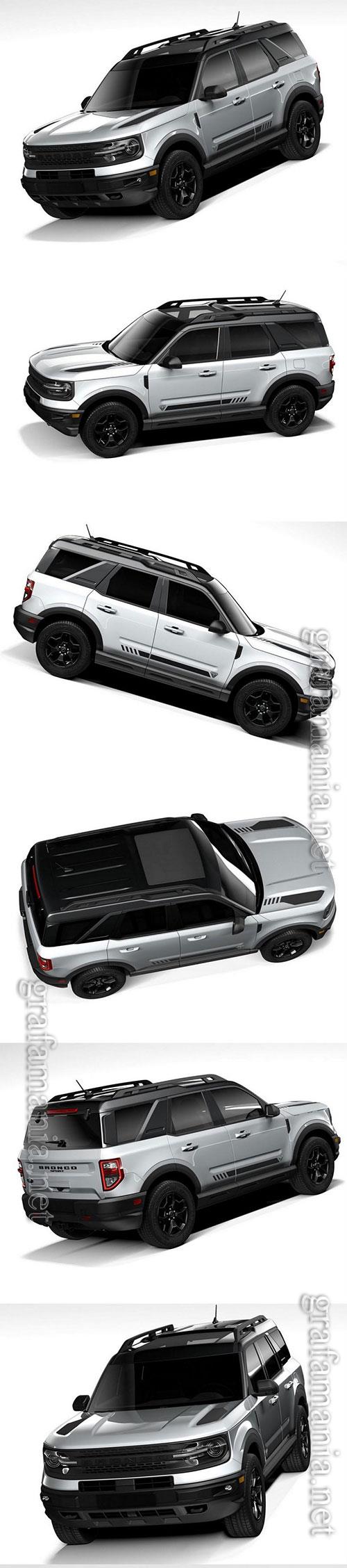 3D Models Ford Bronco Sport First Edition 2021 3D Model