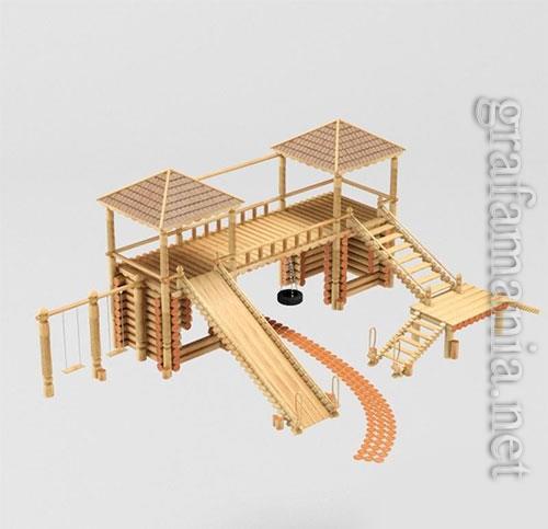 3D Models Children playground