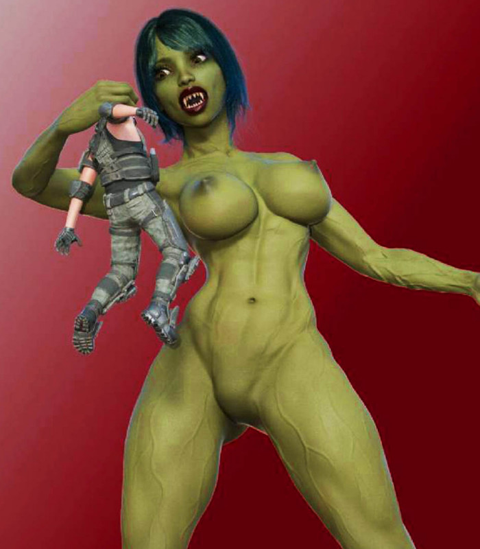 RSerg2 - Monster's Girlfriend 3D Porn Comic