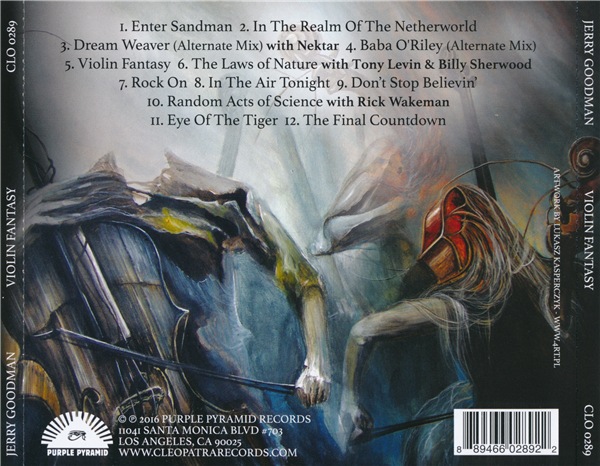 Jerry Goodman - Violin Fantasy (2016) (Lossless + mp3)