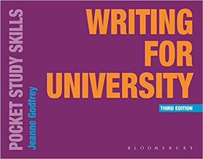 Writing for University (Pocket Study Skills), 3rd Edition