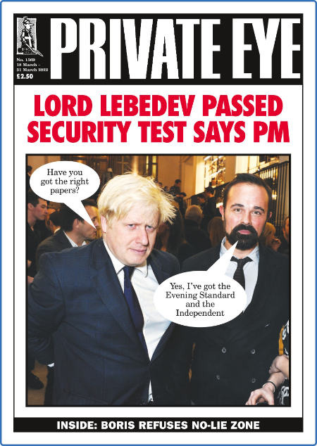Private Eye Magazine - Issue 1542 - 5 March 2021