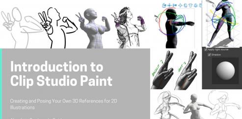 Introduction to Clip Studio Paint Drawing with 3D Models for Beginners