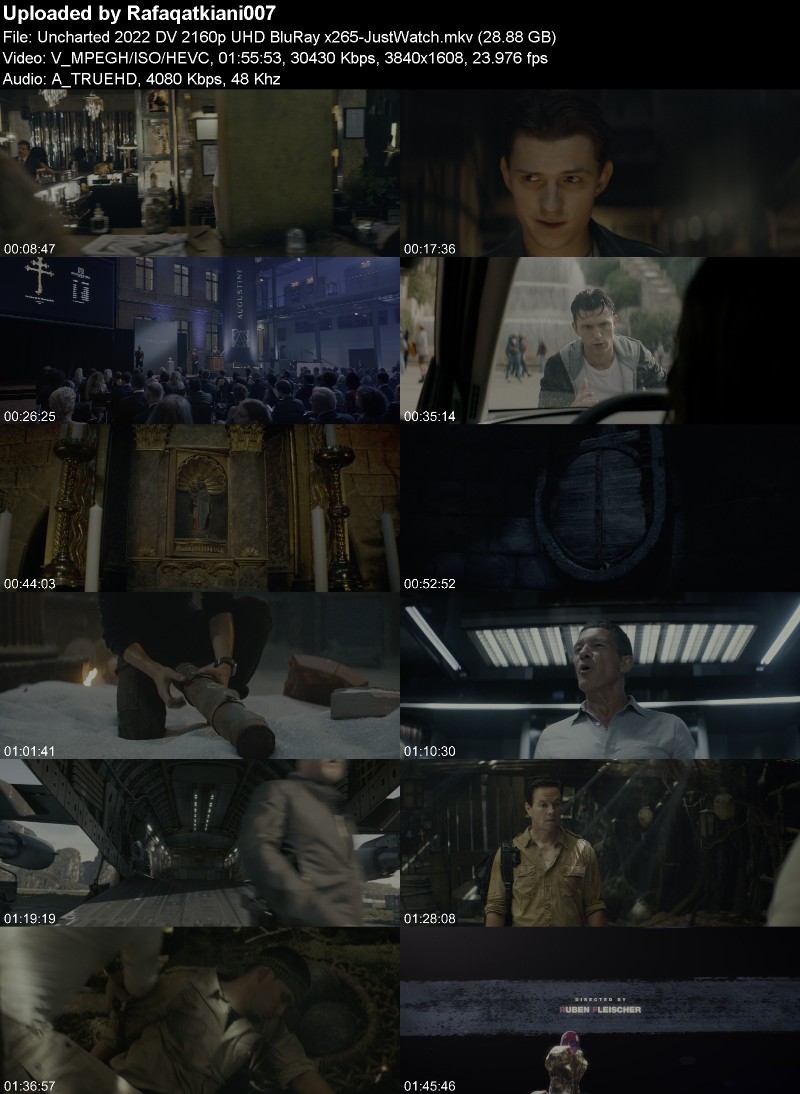 Uncharted 2022 DV 2160p UHD BluRay x265-JustWatch Uncharted 2022 DV 2160p UHD BluRay x265-JustWatch