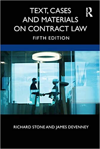 Text, Cases and Materials on Contract Law, 5th Edition