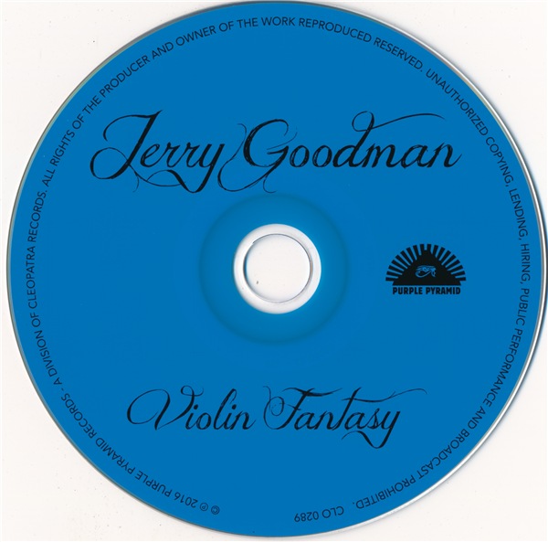 Jerry Goodman - Violin Fantasy (2016) (Lossless + mp3)