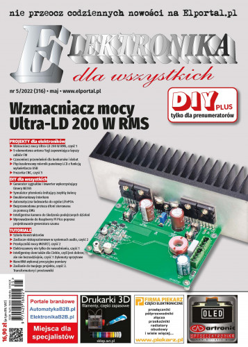 Elektronika Dla Wszystkich 4-5/2022