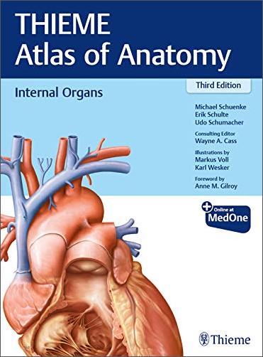 Internal Organs (THIEME Atlas of Anatomy), 3rd Edition [True PDF]