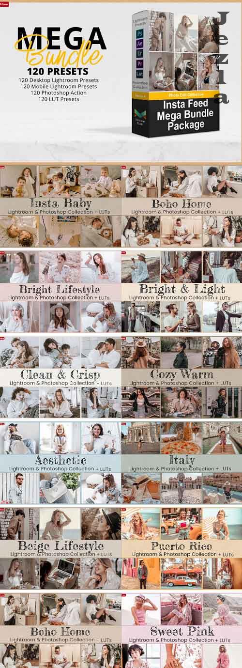 Best Lightroom presets bundle - 120 Insta Bundle - 7184213
