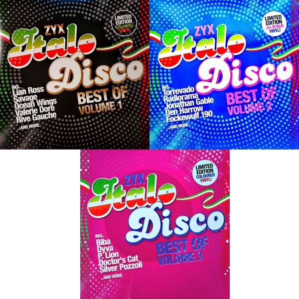 ZYX Italo Disco - Best Of Volume 1-3 (2020-2022) Mp3