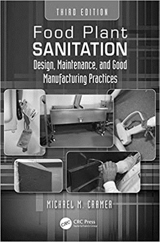 Food Plant Sanitation: Design, Maintenance, and Good Manufacturing Practices, 3rd Edition