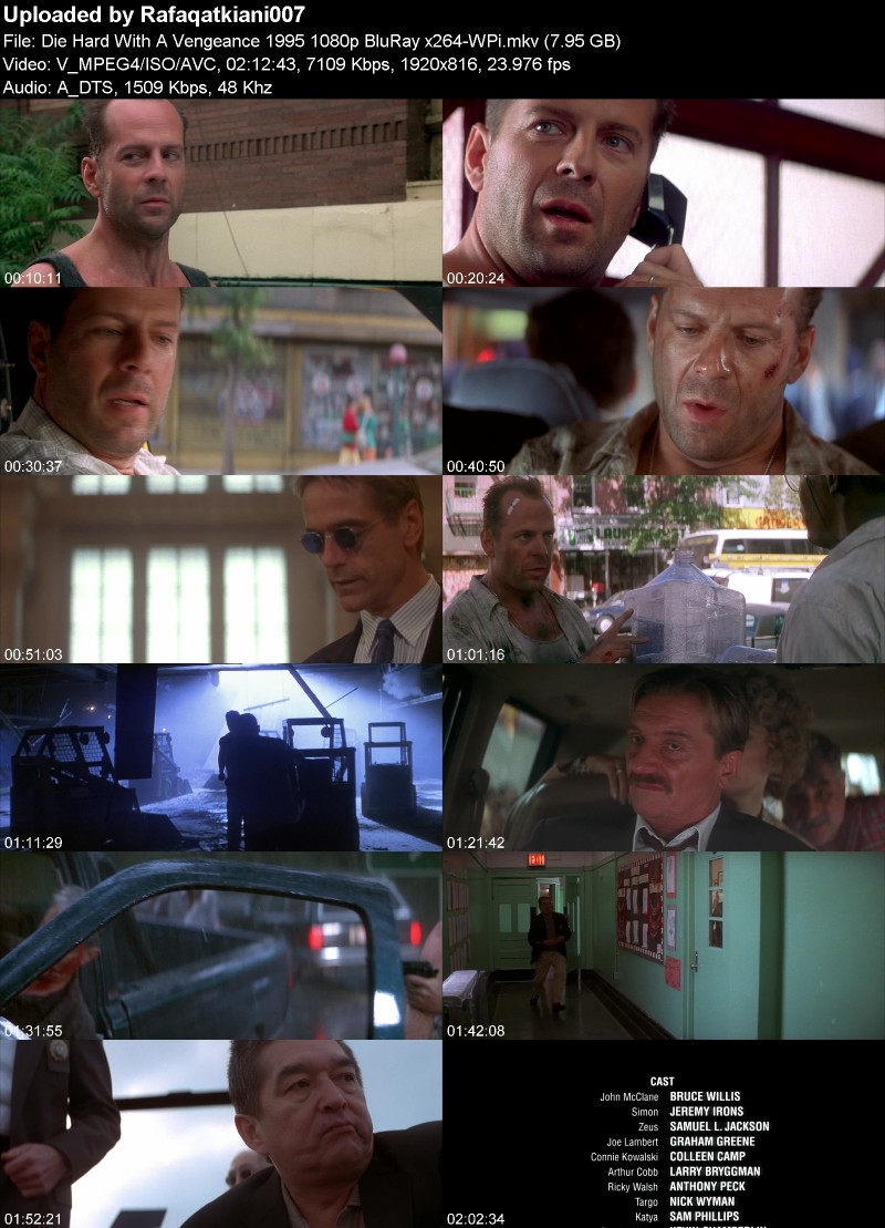Die Hard With A Vengeance 1995 1080p BluRay x264-WPi Die Hard With A Vengeance 1995 1080p BluRay x264-WPi