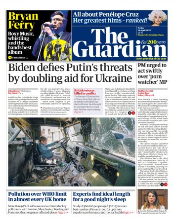 The Guardian   29 April 2022