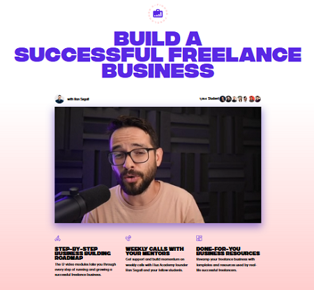 Flux Academy - The 6 Figure Freelancer (Full 12 weeks)