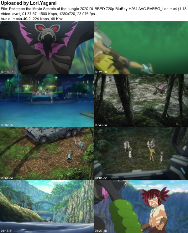 Pokemon the Movie Secrets of the Jungle (2020) DUBBED 720p BluRay H264 AAC-RARBG