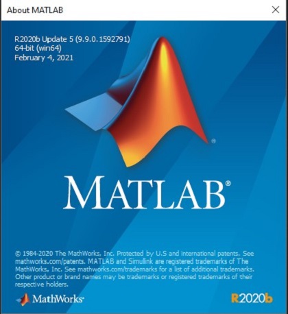 MathWorks MATLAB R2020b v9.9.0 Build 1467703 + Update 1-5 (Win)