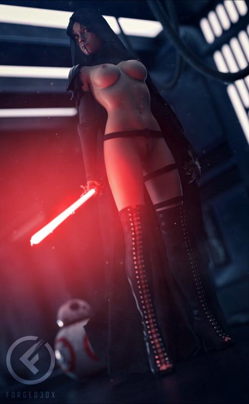 Forged3DX - Rey May The Fourth (Sith) 3D Porn Comic