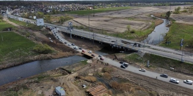 У звільнених регіонах Київщини на 70% відновили автосполучення