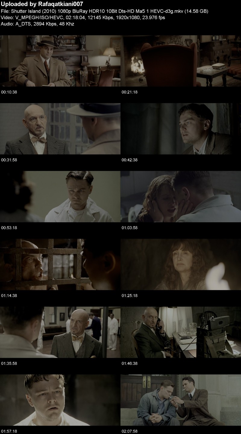 Shutter Island (2010) 1080p BluRay HDR10 10Bit Dts-HD Ma5 1 HEVC-d3g Shutter Island (2010) 1080p BluRay HDR10 10Bit Dts-HD Ma5 1 HEVC-d3g
