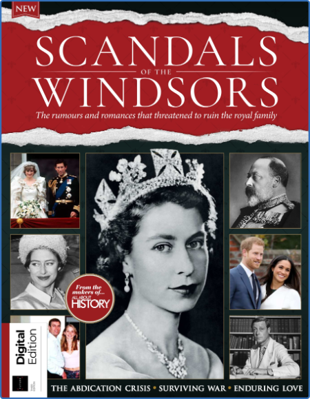All About History Scandals of the Windsors - 3rd Edition 2022