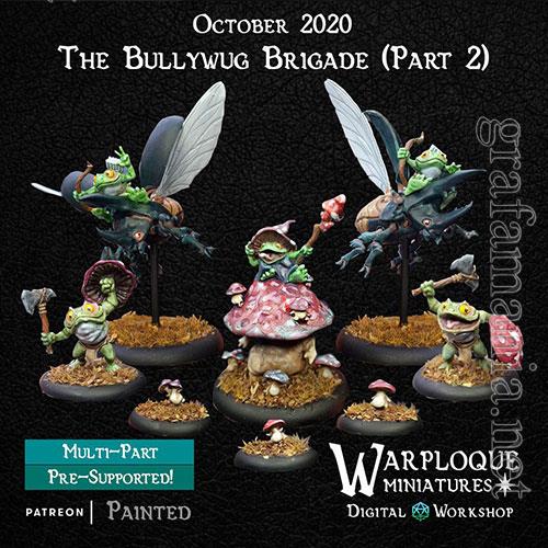 3D Print Models Warploque October 2020 - The Bullywug Brigade