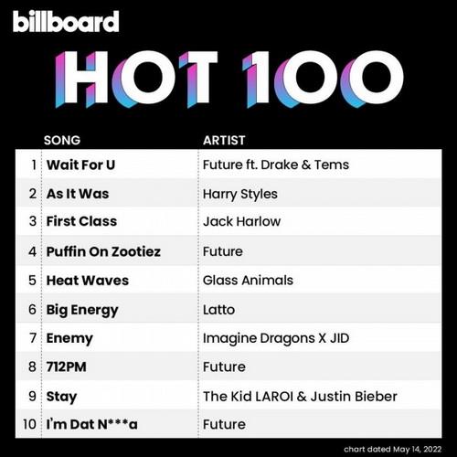 Billboard Hot 100 Singles Chart (14-May-2022) (2022)