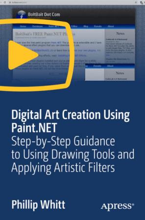 Digital Art Creation Using Paint.NET - Step-by-Step Guidance to Using Drawing Tools and Applying Artistic Filters