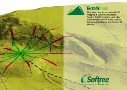 Softree TerrainTools 9 (9.0.463) with Tutorials
