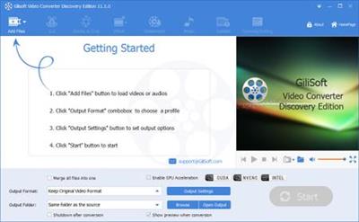 GiliSoft Video Converter Discovery Edition 11.3.0 Portable
