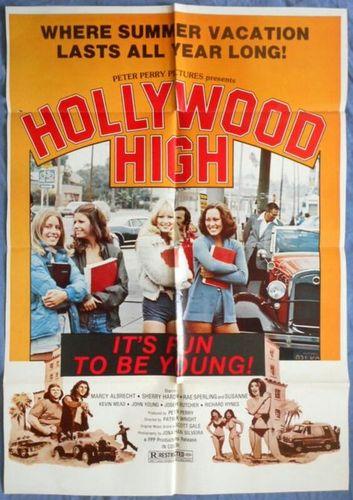 Hollywood High / Голливудская школа (Patrick Wright, Peter Perry Productions) [1976 г., Comedy, Erotic, BDRip, 1080p] (Susanne Severeid, Sherry Hardin, Rae Sperling, Marcy Albrecht, Kevin Mead, John William Young, Richard Hynes, Joseph Butcher, Marla