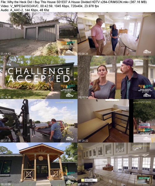 Why the Heck Did I Buy This House S01E07 A House Divided HDTV x264-CRiMSON