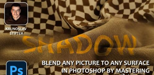 Blend Any Picture To Any Surface In Photoshop By Mastering Displacement Maps