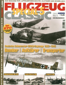 Flugzeug Classic Special 5: Bomber, Aufklarer, Transporter
