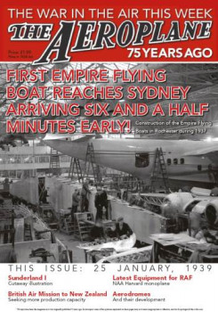 First Empire Flying Boat Reaches Sydney Arriving Six and a Half Minutes Early!