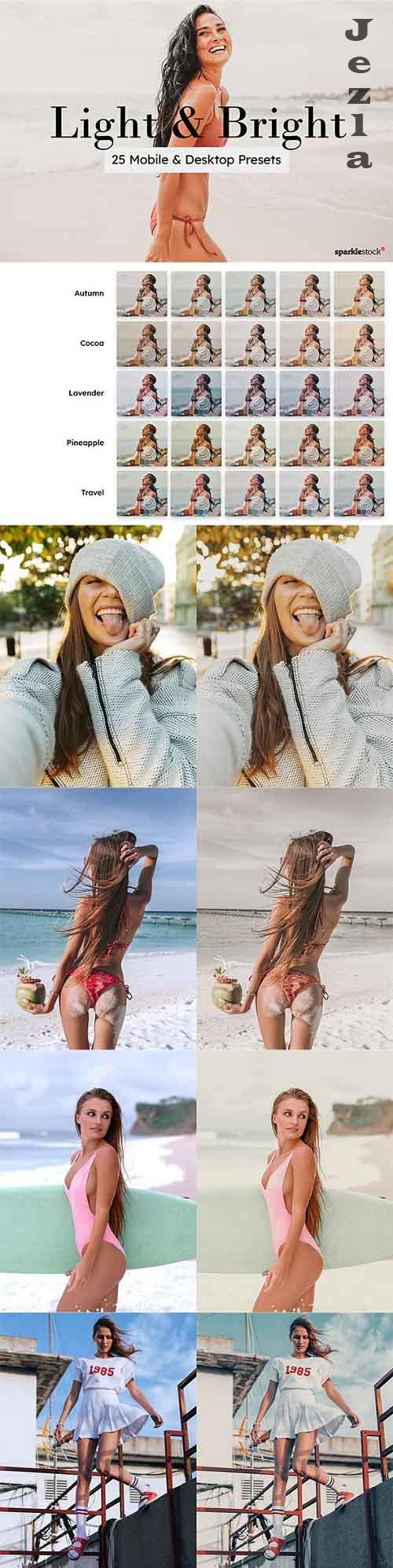 25 Light and Bright Lightroom Presets - 37734252