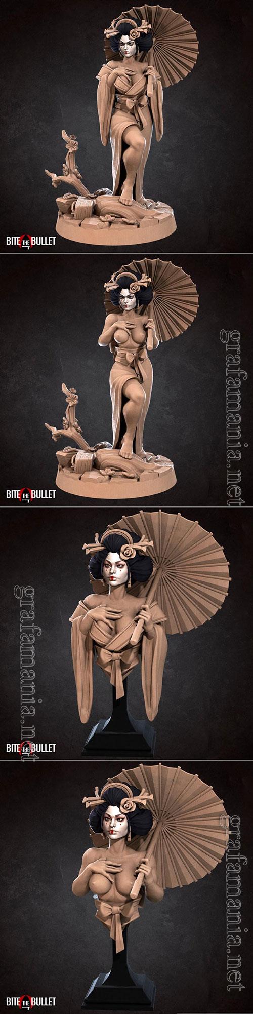 3D Print Models Geisha