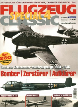 Flugzeug Classic Special 4: Bomber, Zerstorer, Aufklarer