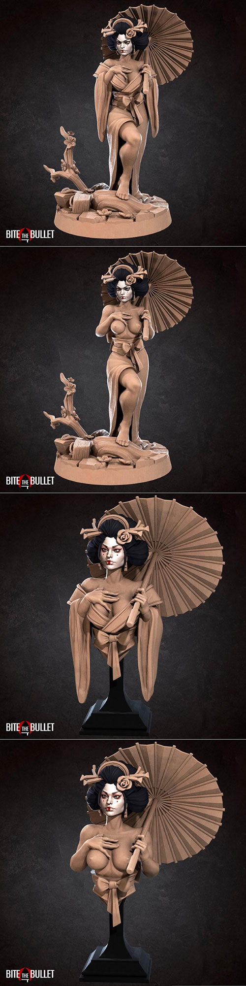 3D Print Models Geisha