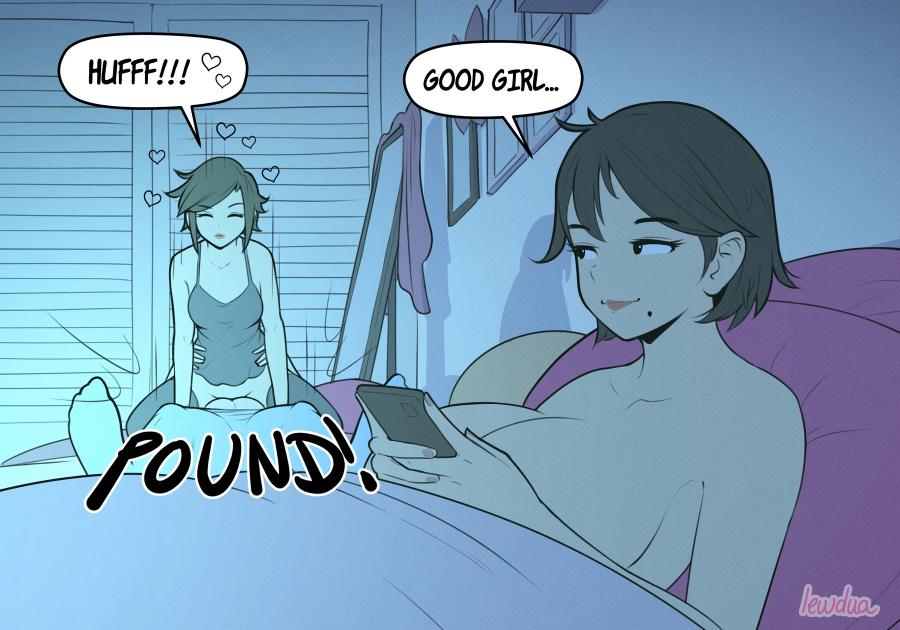 Lewdua - Alice And Alison Playing Games With The Secret Lover At Night Porn Comics