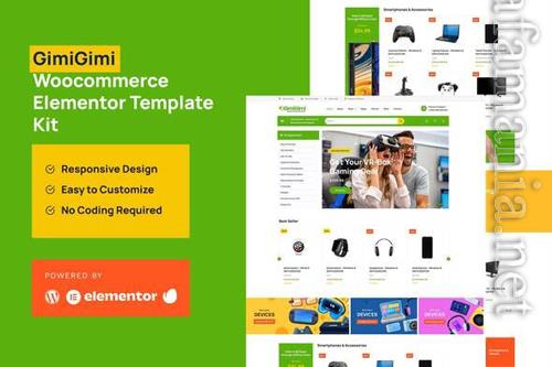 GimiGimi - Woocommmerce Elementor Template Kit
