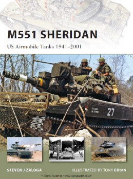 M551 Sheridan: US Airmobile Tanks 1941-2001 (Osprey New Vanguard 153)