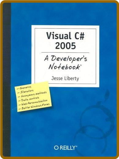 Visual C# 2005 -Jesse Liberty 3dd89def7f88f055c4fde2020d65c031