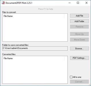 Document2PDF Pilot 2.28.0.0