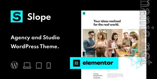 Slope - Agency & Studio WordPress Theme 29927935