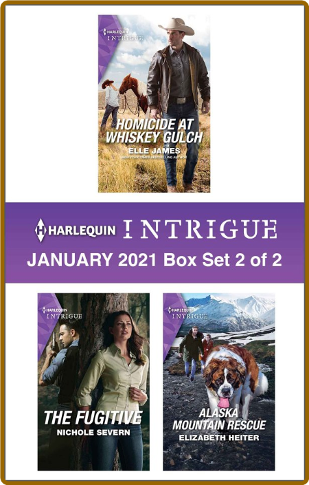 Harlequin Intrigue January 2021 - Box Set 2 of 2 -Elle James, Nichole Severn, Eliz...