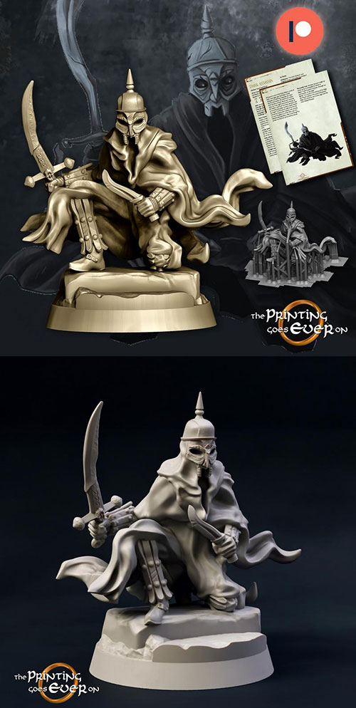 3D Print Model Dark Assassin