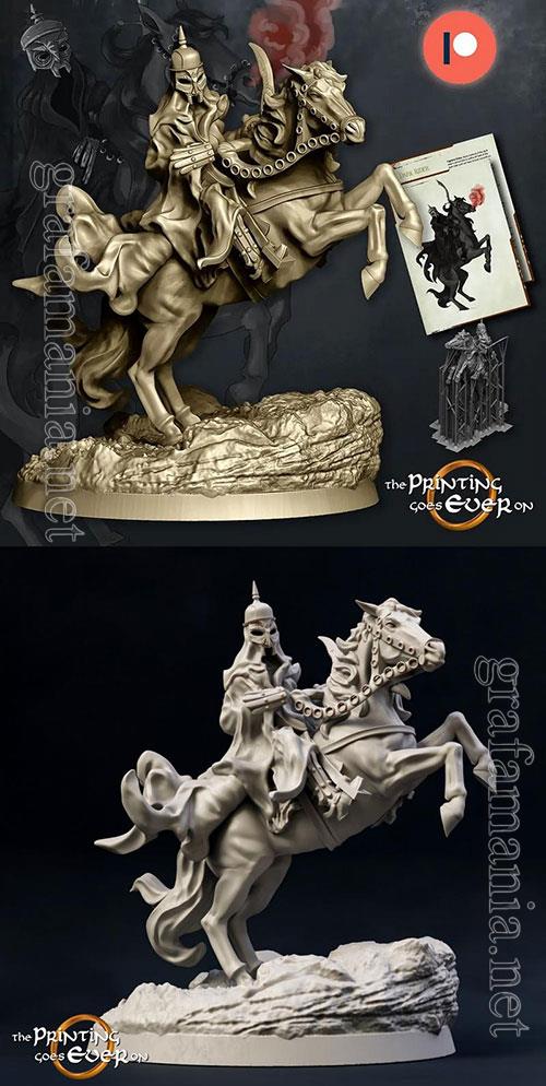 3D Print Model Dark Assassin Mounted 